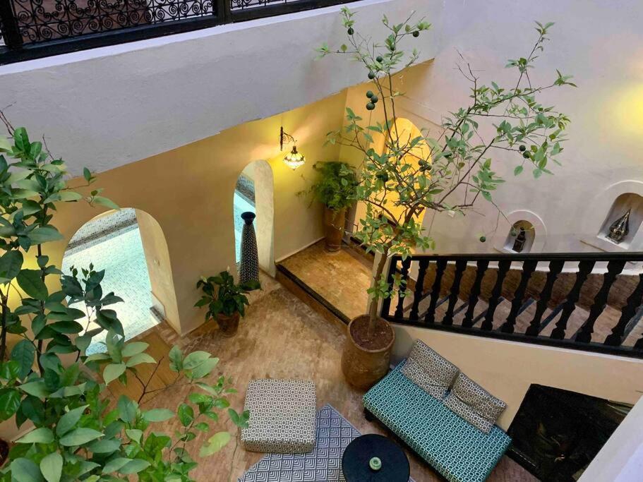 Riad Darna 4 Chambres Avec Piscine Et Petit Dejeuner Marrakesh Exterior foto