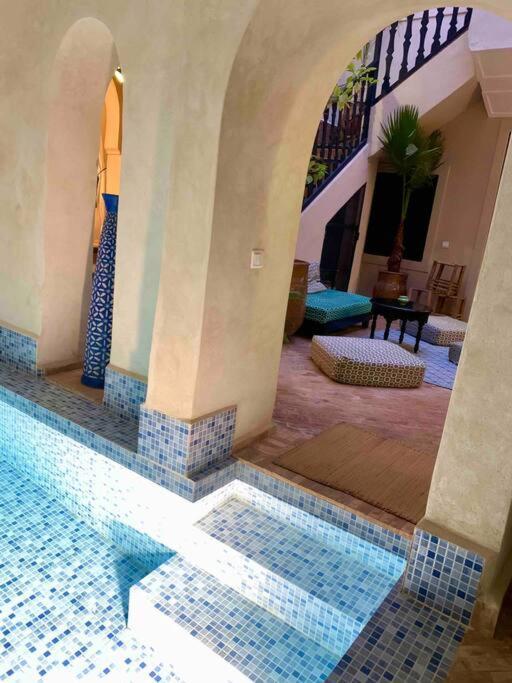 Riad Darna 4 Chambres Avec Piscine Et Petit Dejeuner Marrakesh Exterior foto
