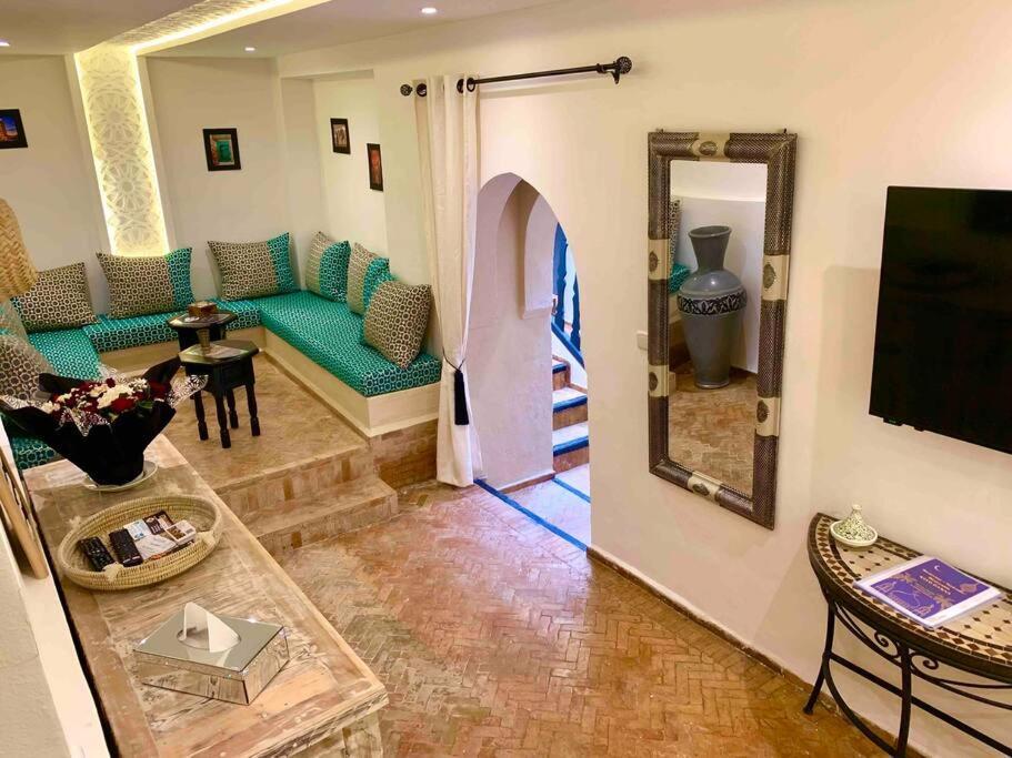 Riad Darna 4 Chambres Avec Piscine Et Petit Dejeuner Marrakesh Exterior foto