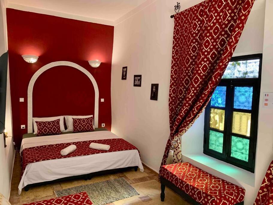 Riad Darna 4 Chambres Avec Piscine Et Petit Dejeuner Marrakesh Exterior foto