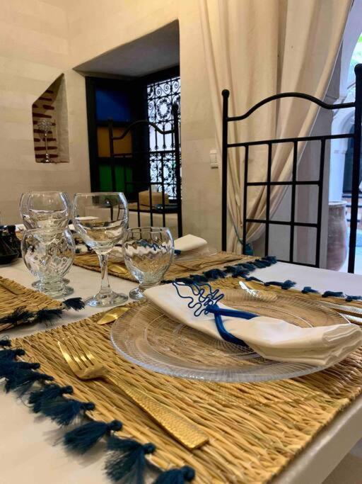 Riad Darna 4 Chambres Avec Piscine Et Petit Dejeuner Marrakesh Exterior foto