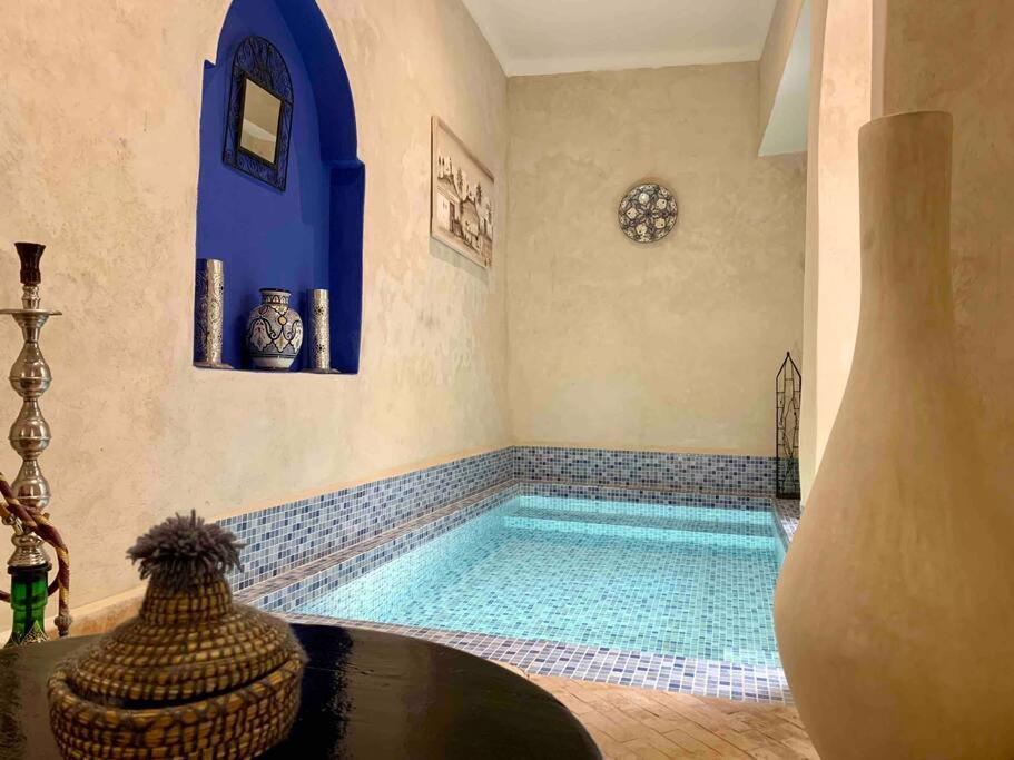 Riad Darna 4 Chambres Avec Piscine Et Petit Dejeuner Marrakesh Exterior foto