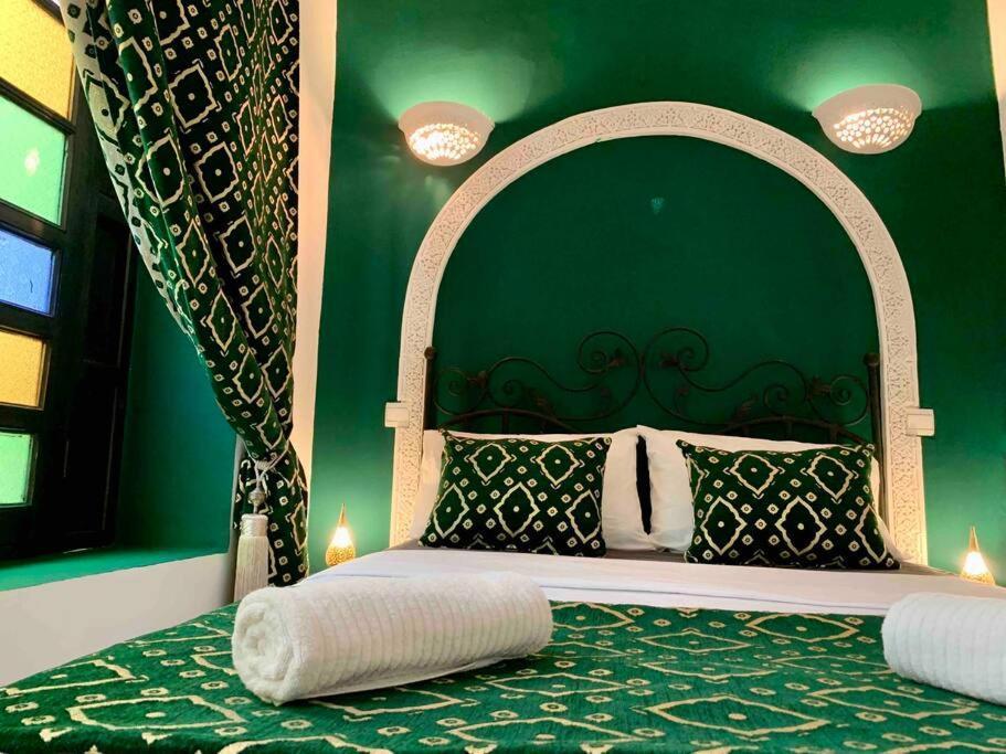Riad Darna 4 Chambres Avec Piscine Et Petit Dejeuner Marrakesh Exterior foto