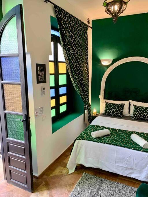 Riad Darna 4 Chambres Avec Piscine Et Petit Dejeuner Marrakesh Exterior foto