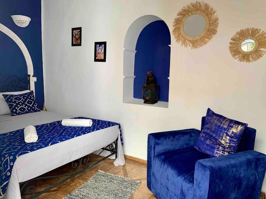 Riad Darna 4 Chambres Avec Piscine Et Petit Dejeuner Marrakesh Exterior foto
