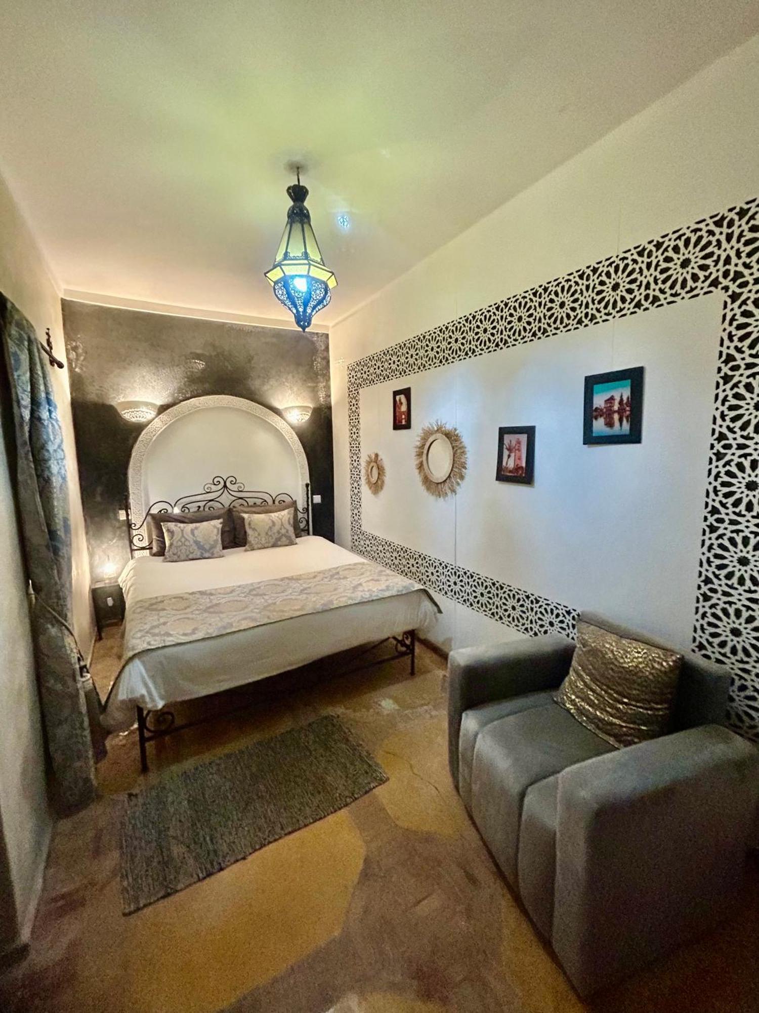 Riad Darna 4 Chambres Avec Piscine Et Petit Dejeuner Marrakesh Exterior foto
