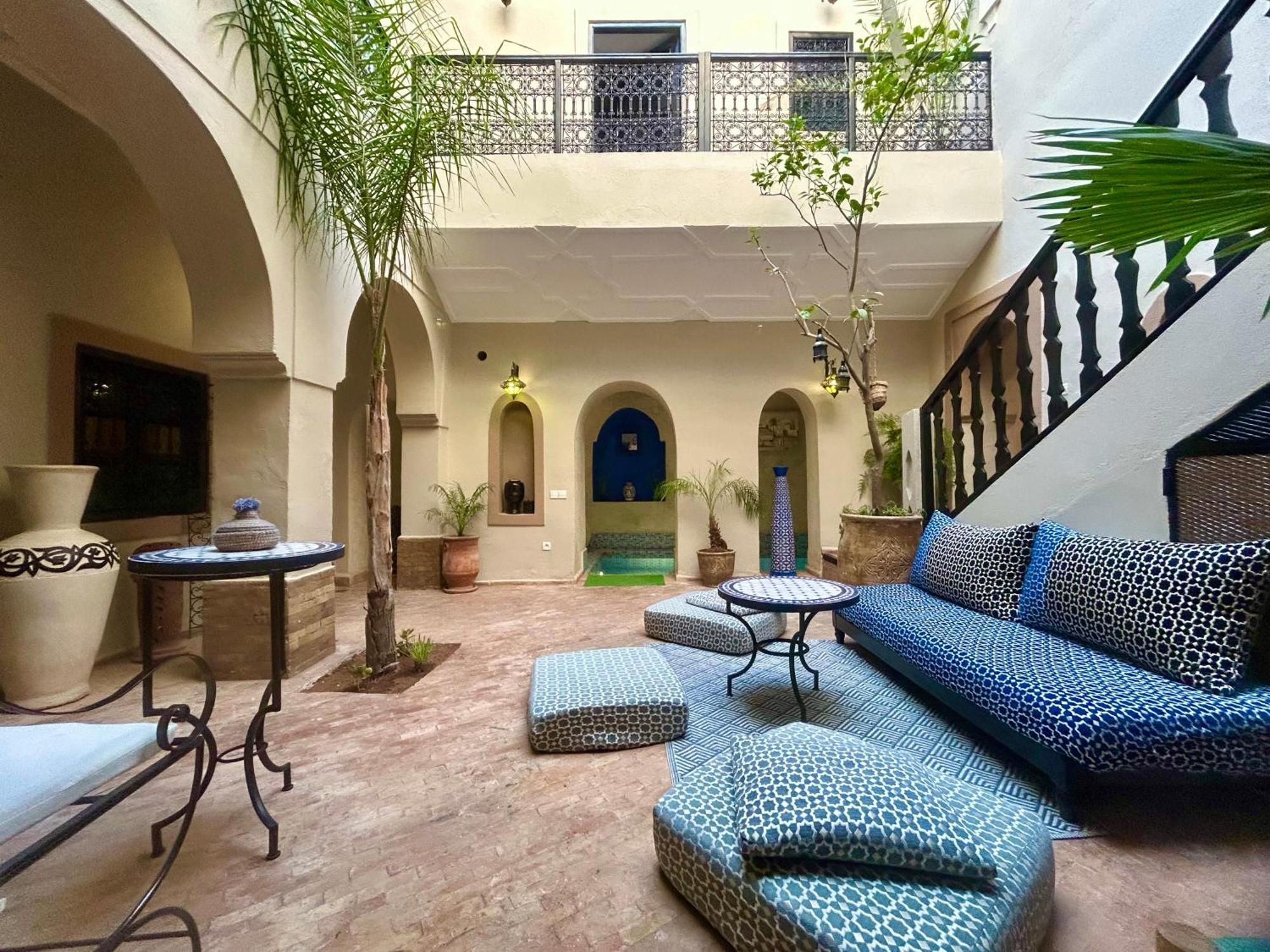 Riad Darna 4 Chambres Avec Piscine Et Petit Dejeuner Marrakesh Exterior foto