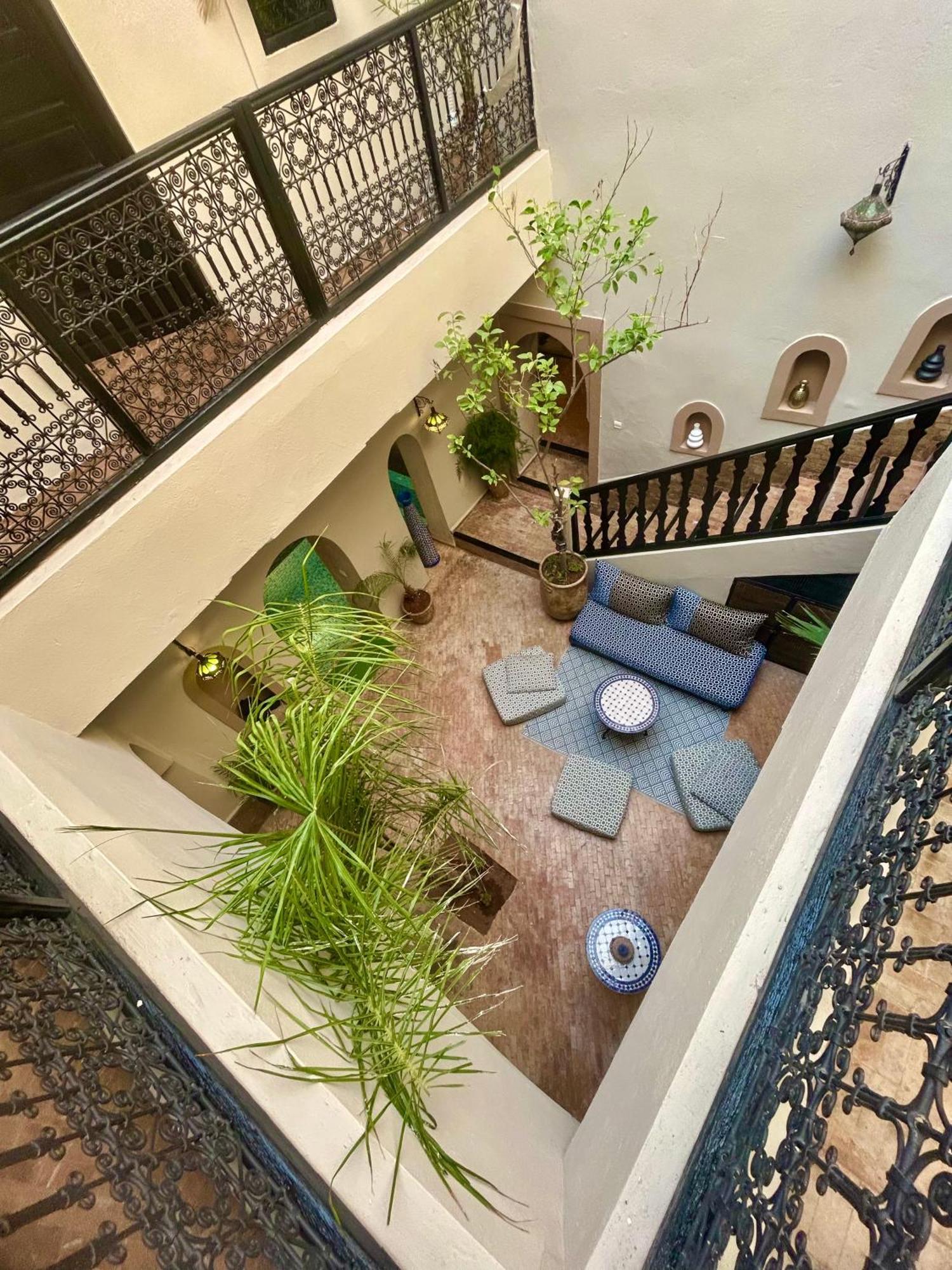 Riad Darna 4 Chambres Avec Piscine Et Petit Dejeuner Marrakesh Exterior foto