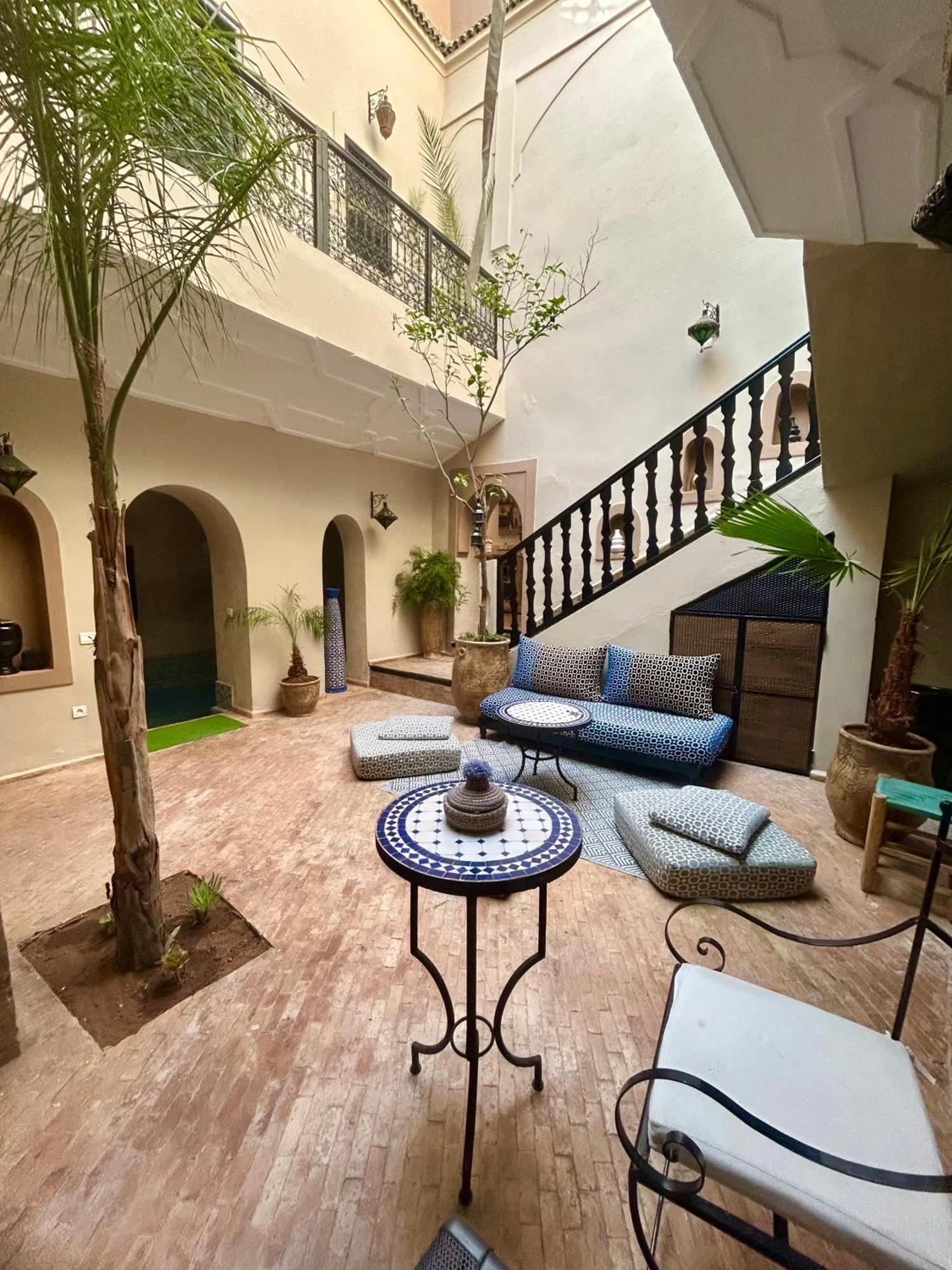 Riad Darna 4 Chambres Avec Piscine Et Petit Dejeuner Marrakesh Exterior foto