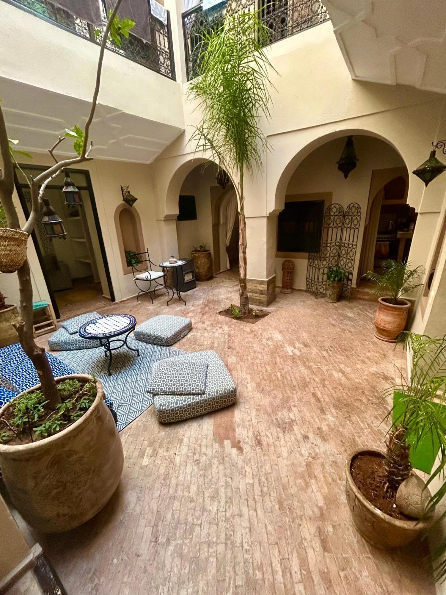 Riad Darna 4 Chambres Avec Piscine Et Petit Dejeuner Marrakesh Exterior foto