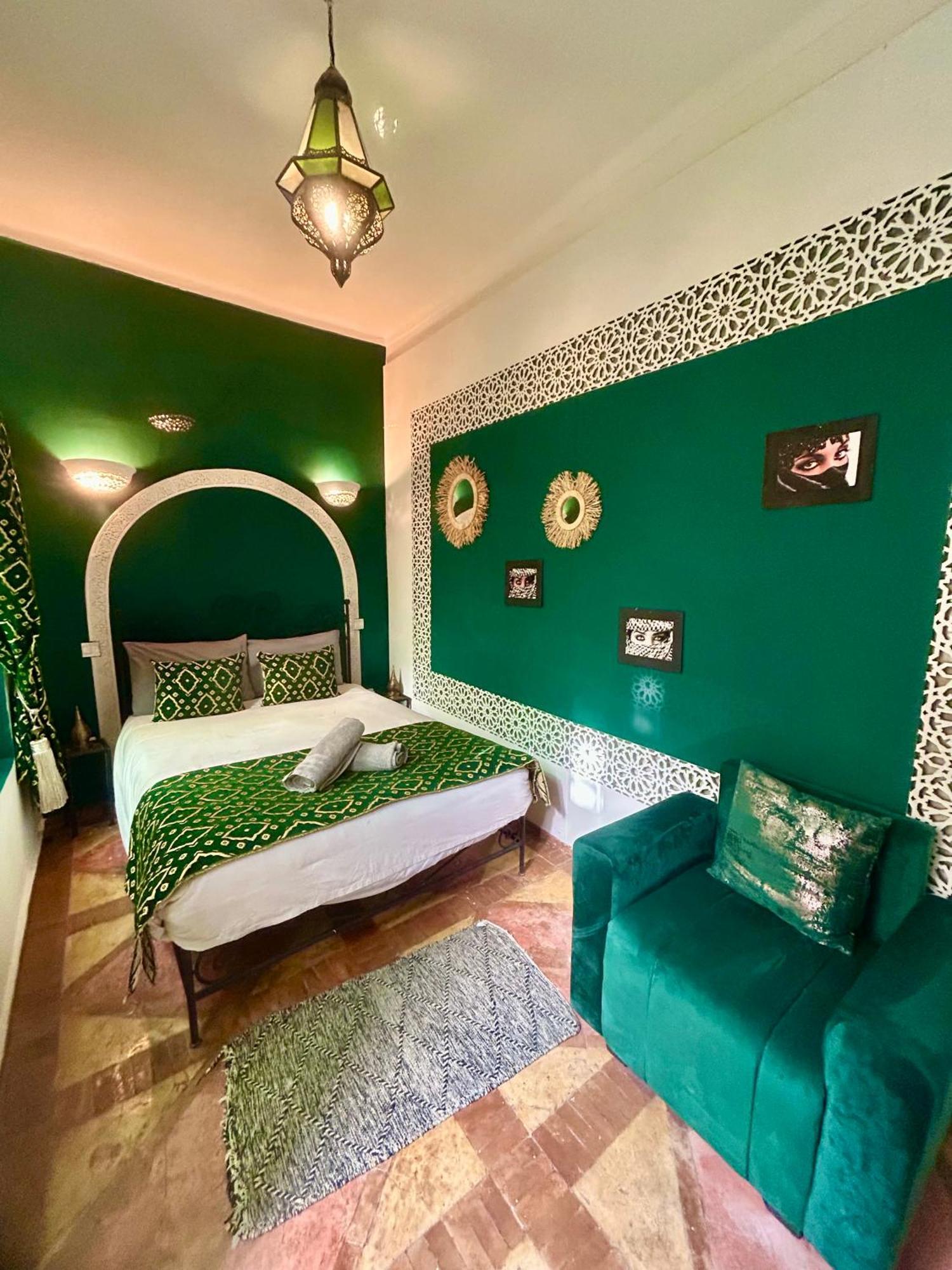 Riad Darna 4 Chambres Avec Piscine Et Petit Dejeuner Marrakesh Exterior foto
