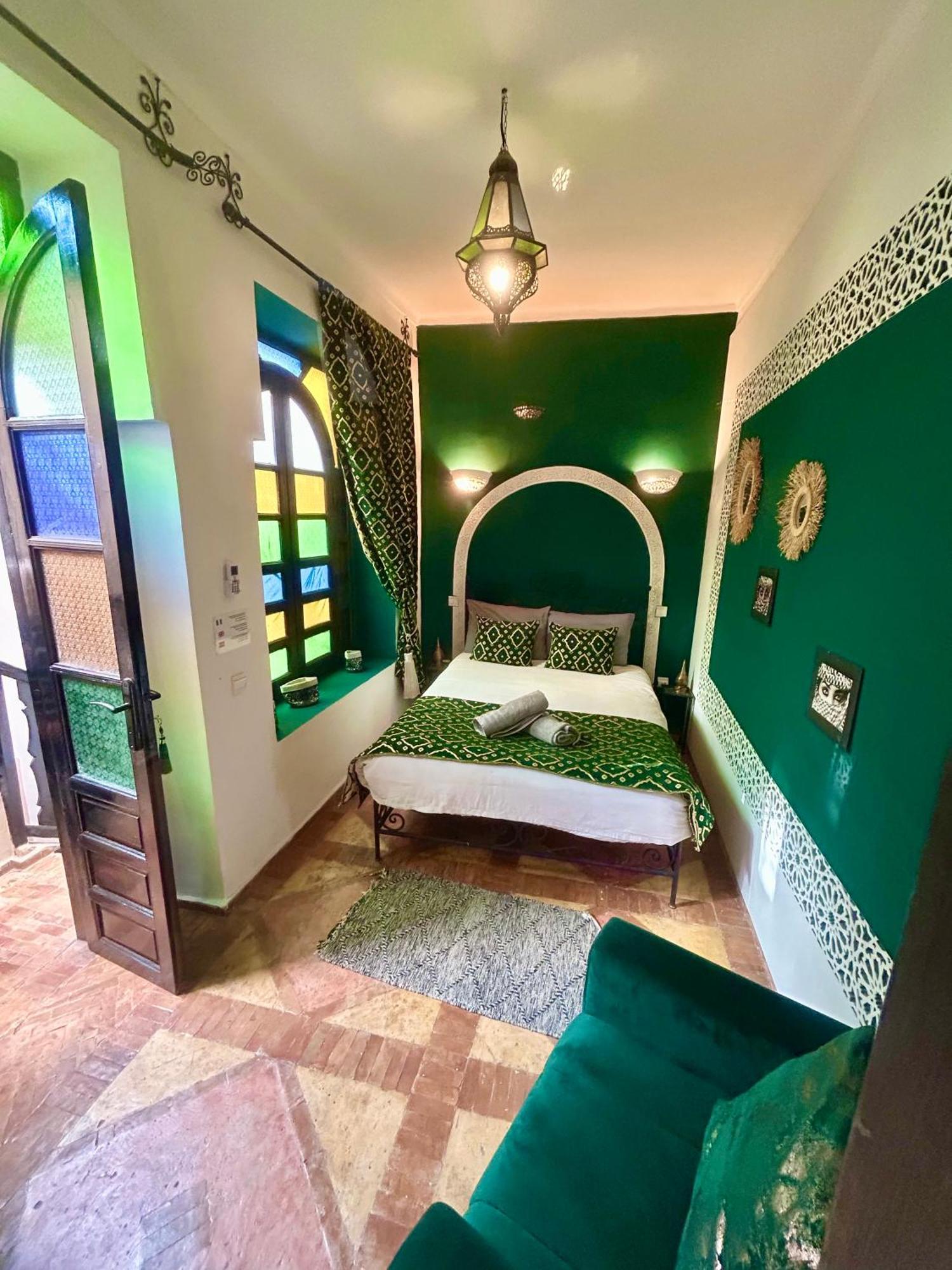Riad Darna 4 Chambres Avec Piscine Et Petit Dejeuner Marrakesh Exterior foto