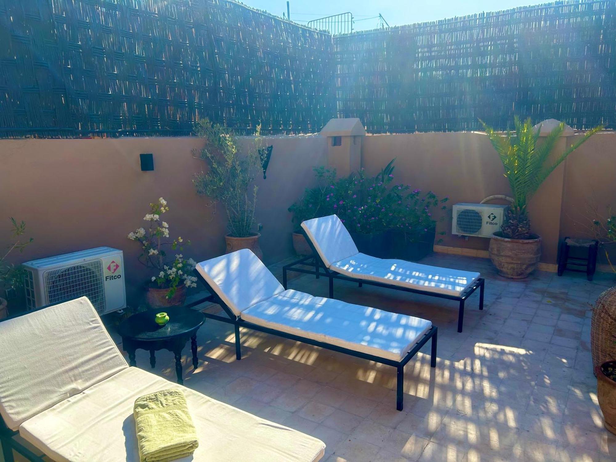Riad Darna 4 Chambres Avec Piscine Et Petit Dejeuner Marrakesh Exterior foto
